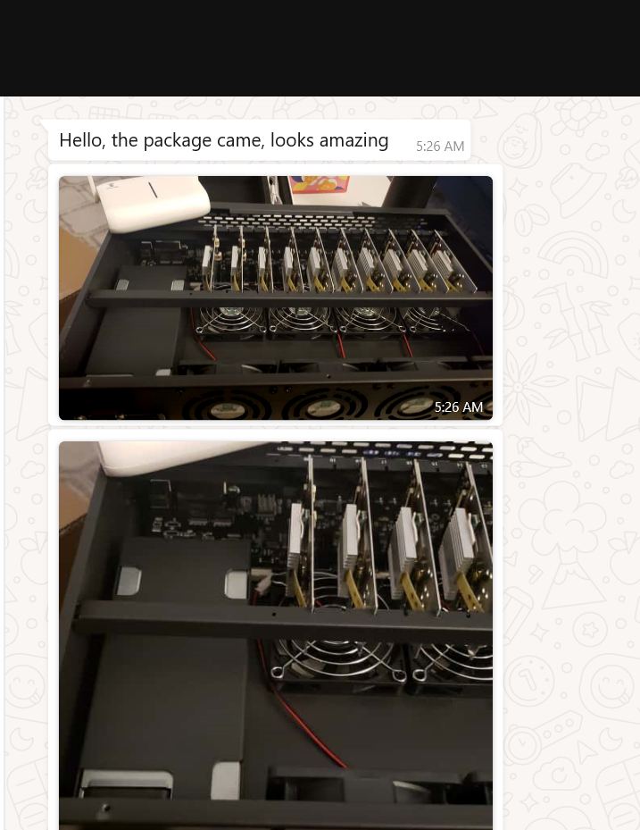 Customer delivery feedback